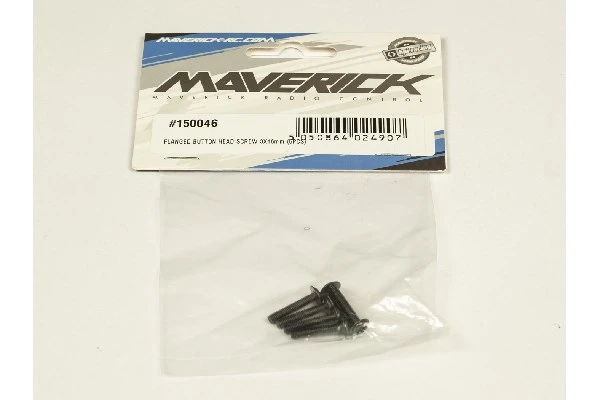 Maverick RC FLANGED BUTTON HEAD SCREW 3X16mm (6PCS) – view 2