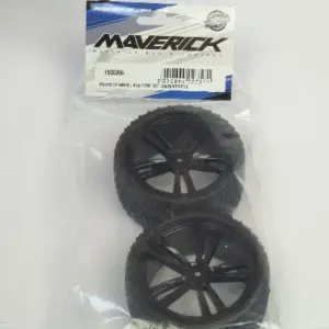 Maverick RC MOUNTED WHEEL AND TYRE SET (XB/REAR/2PCS) – view 2