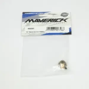 Maverick RC 18T Brass Pinion Gear (0.8 M / 32DP 3.175 Shaft) – view 2
