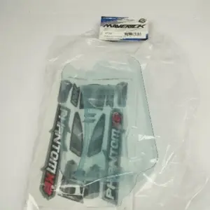 Maverick RC CLEAR LEXAN PHANTOM XB BODY & WING - W/ DECAL – view 2