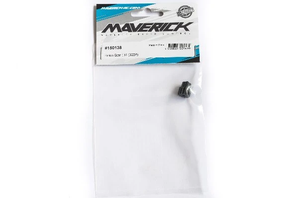 Maverick RC 13T Aluminium Pinion Gear (0.8 M/32dp 3.175 Shaft) – view 2