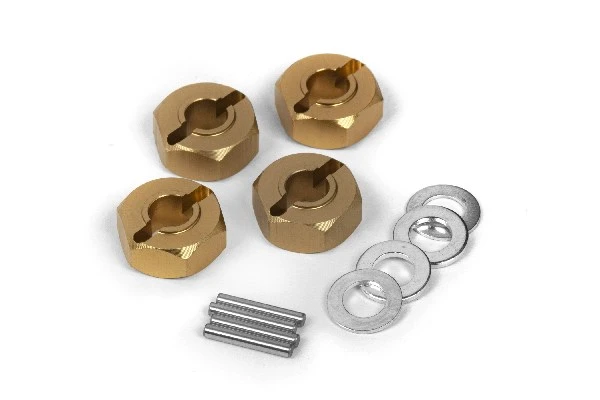 Maverick RC Aluminum 12mm Wheel Hex Hub Set (4pcs)