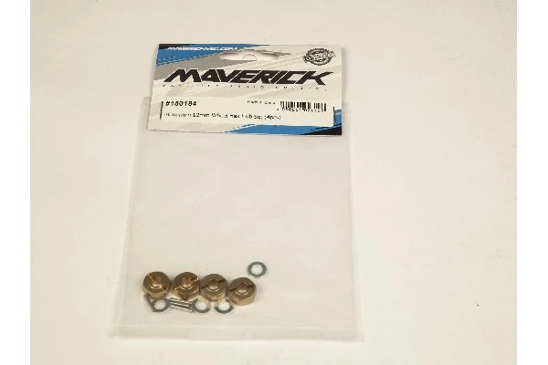 Maverick RC Aluminum 12mm Wheel Hex Hub Set (4pcs) – view 2