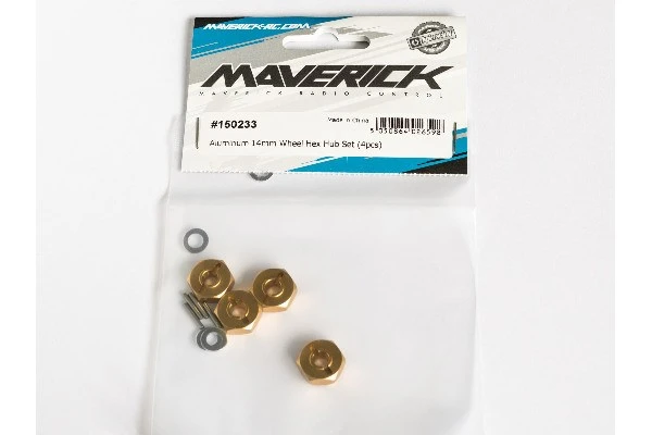 Maverick RC 14mm Wheel Hex Hub Set (4pcs) – view 2