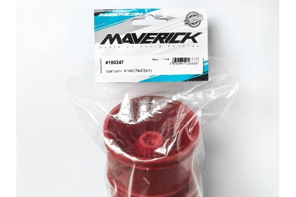 Maverick RC Quantum+ XT 3.2in Wheel (Red/2pcs) – view 2