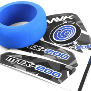 Maverick RC Transmitter Wheel Foam & Decals (Blue)