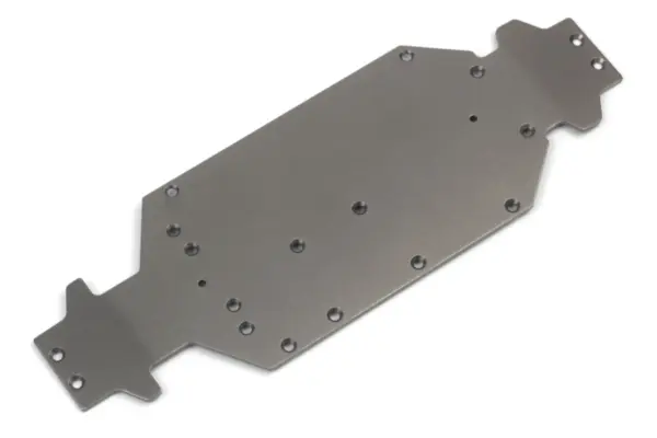 Maverick RC Aluminum Main Chassis (Grey)