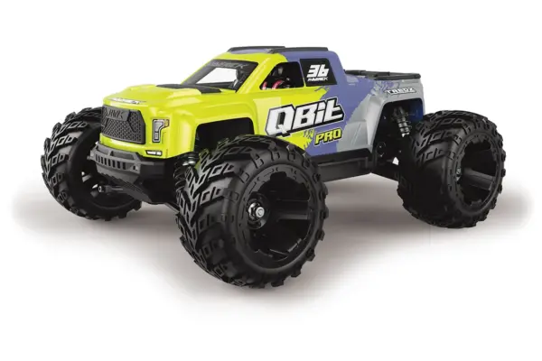 Maverick RC Qbit MT Pro 1/16th Monster Truck - Fluoro Green – view 3