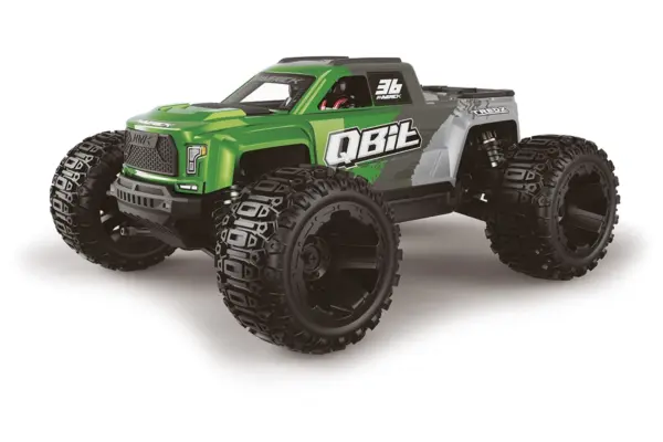 Maverick RC Qbit MT 1/16th Monster Truck - Green – view 3