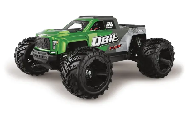 Maverick RC Qbit MT Flux 1/16th Monster Truck - Green – view 3