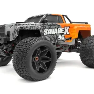 HPI Racing GT-6 Sportcab Painted Truck Body (Grey/Orange)