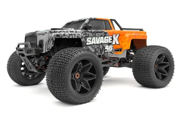 HPI Racing GT-6 Sportcab Painted Truck Body (Grey/Orange)