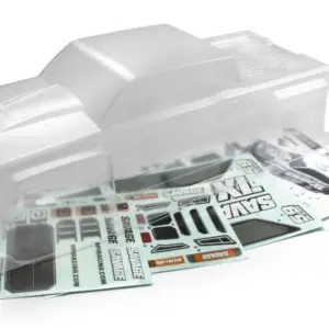 HPI Racing GTXL-6 Kingcab Clear Truck Body (Savage XL)