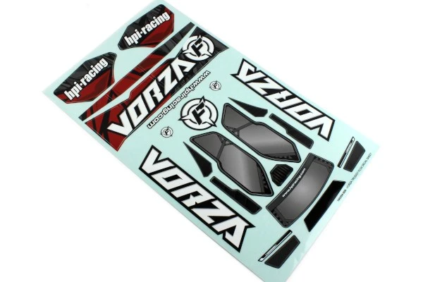 HPI Racing Vorza Truggy Flux VB-2 Decal Sheet – view 2
