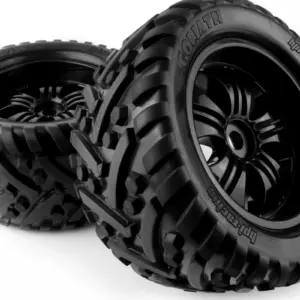 HPI Racing Mounted Goliath Tire on 3251 Tremor Black Wheel – view 2