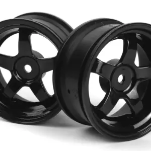 HPI Racing Work Meister S1 Wheel Black 26mm (3mm OS/2pcs)