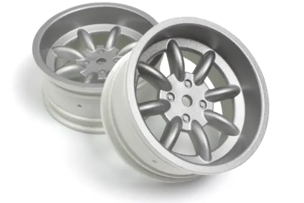 HPI Racing FS-15 Sport 8 Spoke Wheel Silver 26mm (OS 6mm/Pr) – view 2