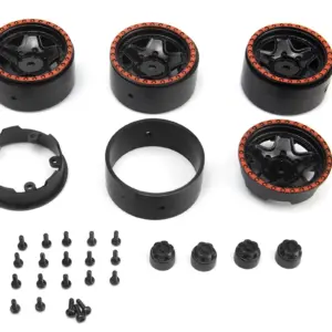 HPI Racing CL-5 Beadlock Wheel 1.2in (Red/4pcs) – view 2