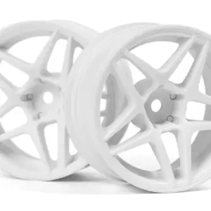 HPI Racing Kansei Astro Wheels White 6mm Offset 26mm (Pr)