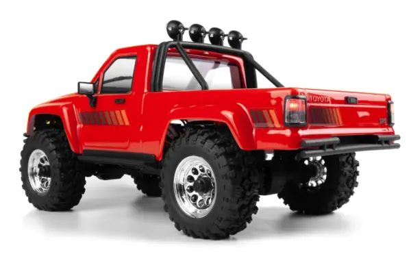 HPI Racing Venture18 Flux 1985 Toyota Hilux SR5 - Red (T) – RC Crawler – view 3