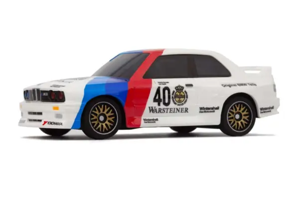 HPI Racing Nano-TTR 1987 BMW M3 E30 Warsteiner – RC Drift Car – view 3