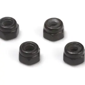 HPI Racing Lock Nut M2 (Black/4pcs)