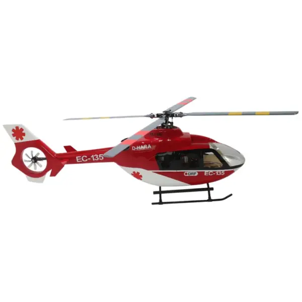 FLISHRC EC135 (Red Painting) RTF FL500 V2 500 Class/Size Scale RC Helicopter – view 2