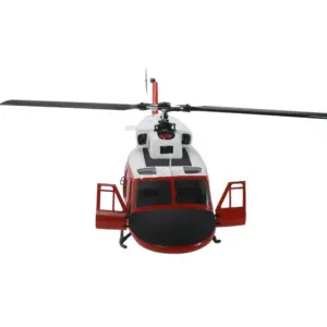 FLISHRC UH-1N Bell 212 Twin Huey (Rescue painting) RTF FL500 V2 500-Class/Size Scale RC Helicopter – view 2
