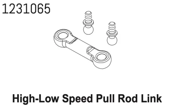 2-Speed Arm & Shaft Set CR4.4