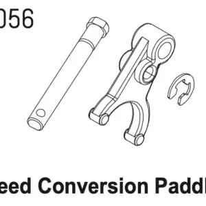 2-Speed Shaft & E-Clip Set CR4.4