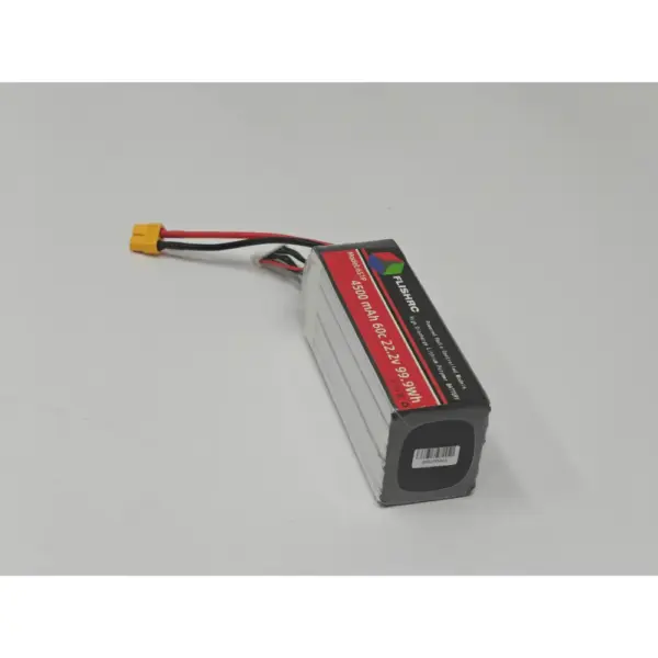 FLISHRC 4500mAh 60C 6S 22.2V LiPo Battery for 500 Size RC Helicopter – view 3