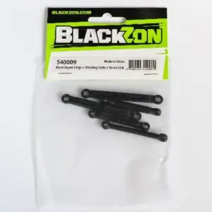 BLACKZON Front Upper Lings + Steering Links + Servo Link – view 2