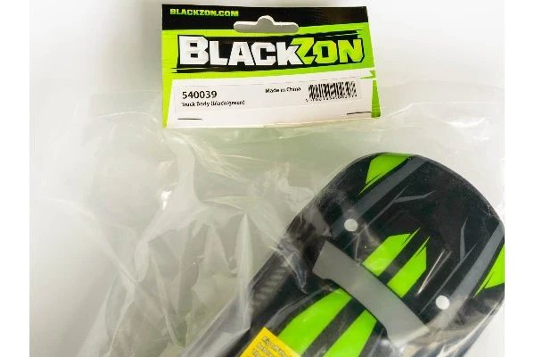 BLACKZON Slyder MT Body (Black/Green) – view 2