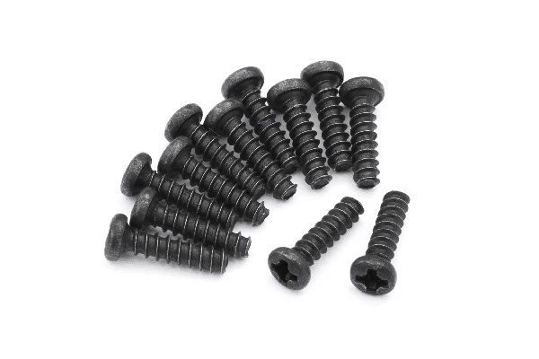 BLACKZON Pan Head Self Tapping Screws PBHO2*8mm