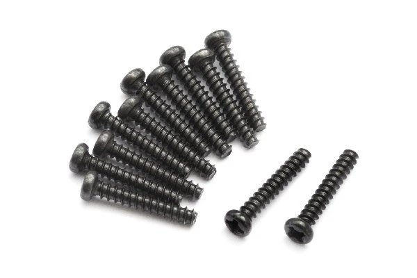 BLACKZON Pan Head Self Tapping Screws PBHO2*12mm