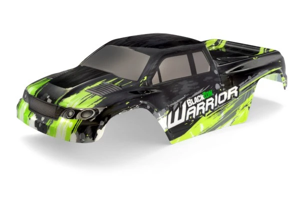 BLACKZON Blackzon Warrior Bodyshell (Black/Green)