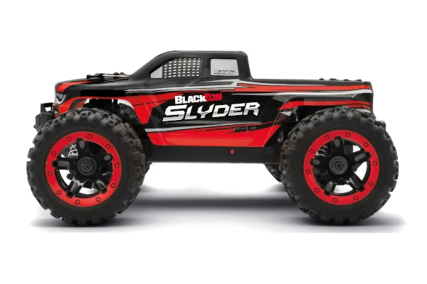 BLACKZON Slyder MT 1/16 4WD Electric Monster Truck - Red – view 2