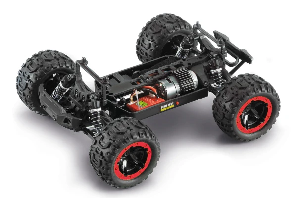 BLACKZON Slyder MT 1/16 4WD Electric Monster Truck - Red – view 3
