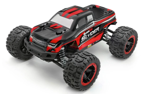 BLACKZON Slyder MT 1/16 4WD Electric Monster Truck - Red – view 5