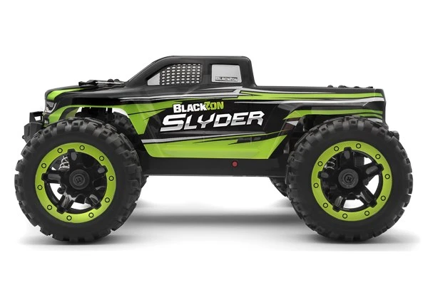 BLACKZON Slyder MT 1/16 4WD Electric Monster Truck - Green – view 2