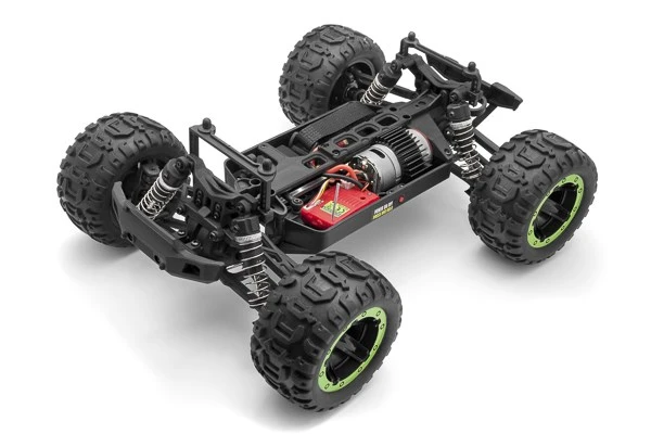 BLACKZON Slyder MT 1/16 4WD Electric Monster Truck - Green – view 3