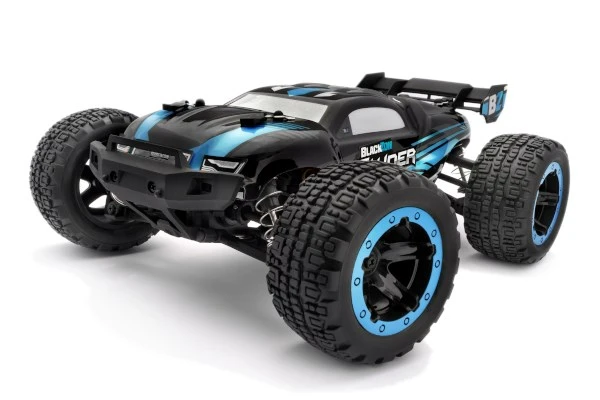 BLACKZON Slyder ST 1/16 4WD Electric Stadium Truck - Blue – view 3