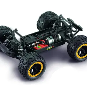 BLACKZON Slyder MT 1/16 4WD Electric Monster Truck - Yellow – view 2