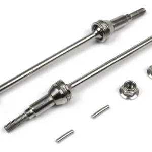 BLACKZON Front Universal Drive Shafts (Steel/2pcs)