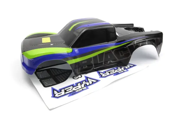 BLACKZON Vyper SC Printed Body - Blue/Green