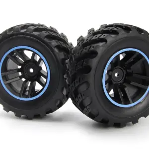 BLACKZON Spryte Wheels/Tires Assembled (Black/Blue)