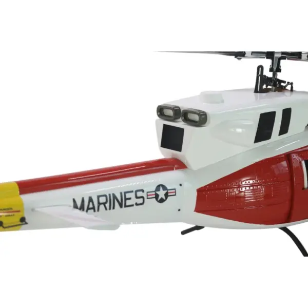 FLISHRC UH-1N Bell 212 Twin Huey (Rescue painting) RTF FL500 V2 500-Class/Size Scale RC Helicopter – view 5
