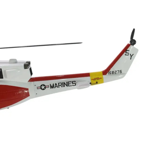 FLISHRC UH-1N Bell 212 Twin Huey (Rescue painting) RTF FL500 V2 500-Class/Size Scale RC Helicopter – view 6