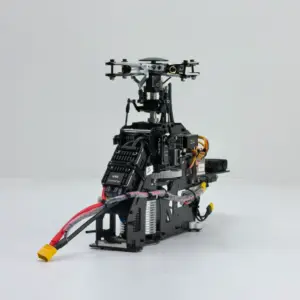 FLISHRC A-64 Apache Parts 500-size Scale Helicopter - Mechanical Assembly (including electronic equipment) – view 2