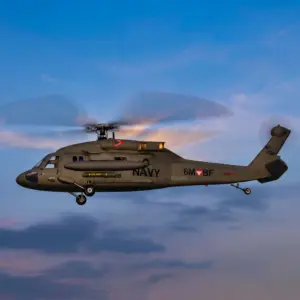 FLISHRC UH-60 BlackHawk (Olive green) RTF FL500 V2 500 Class/Size Scale RC Helicopter – view 2
